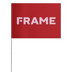 Флажок разметочный FRAME (красный)